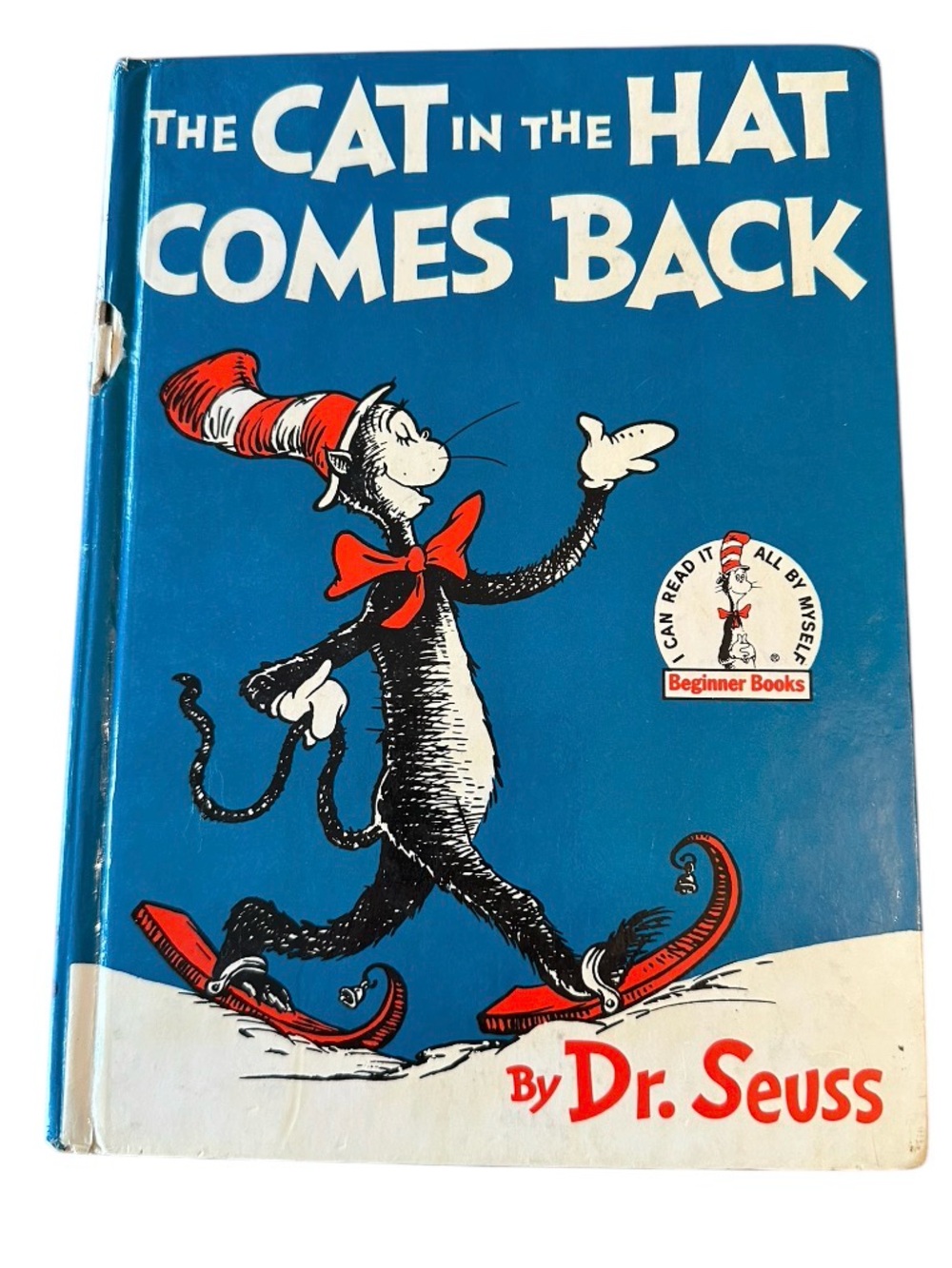 Vintage Dr. Seuss The Cat in the Hat Came Back Book Collectible 1958 Edition